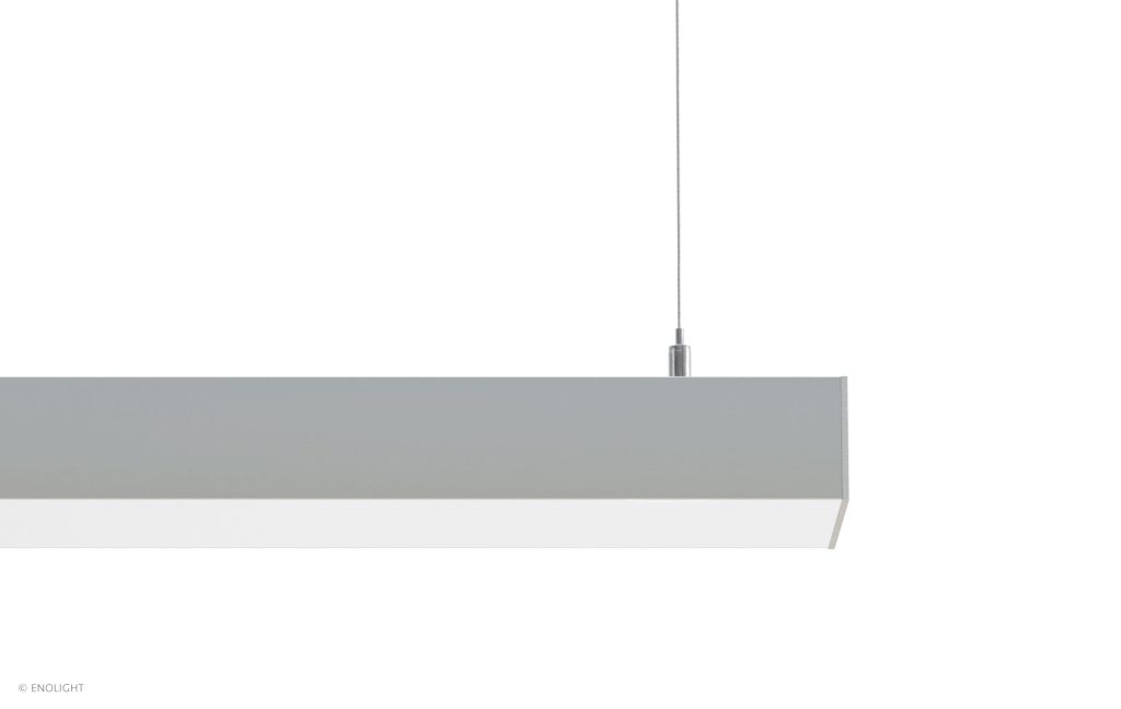VIV7635F Super Bright Pendant Surface Linear Light with Flush Frosted Lens
