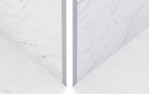 EDG3113F Outside Corner Recessed Linear Light with Half Inch Frosted Lens