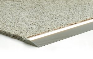 TIE5711C Floor Transition Linear Light with Curved Frosted Lens
