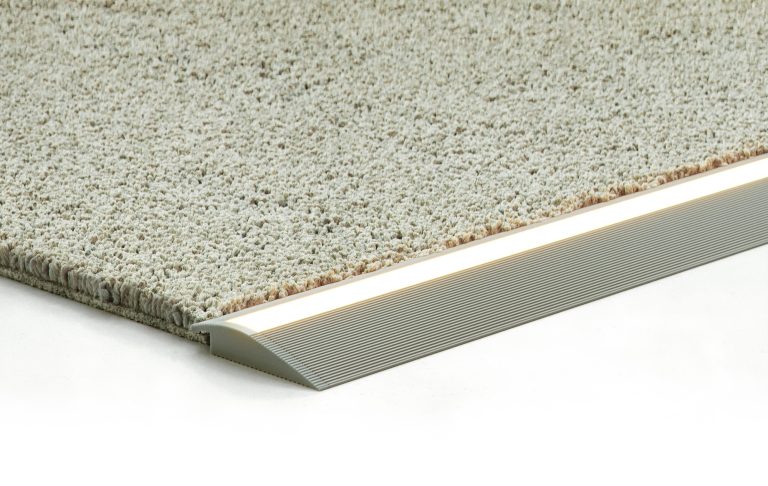 TIE5711C Floor Transition Linear Light with Curved Frosted Lens